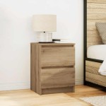 vidaXL Dulap TV Artisan Stejar 40x35x54 cm Lemn prelucrat