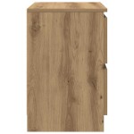 vidaXL Dulap TV Artisan Stejar 40x35x54 cm Lemn prelucrat
