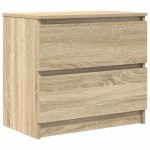 vidaXL Dulap TV Stejar Sonoma 60x35x54 cm Lemn prelucrat