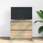 vidaXL Dulap TV Stejar Sonoma 60x35x54 cm Lemn prelucrat