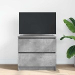 vidaXL Dulap TV Beton Gri 60x35x54 cm Lemn prelucrat