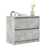 vidaXL Dulap TV Beton Gri 60x35x54 cm Lemn prelucrat