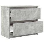 vidaXL Dulap TV Beton Gri 60x35x54 cm Lemn prelucrat