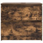 vidaXL Dulap TV Stejar afumat 60x35x54 cm Lemn prelucrat