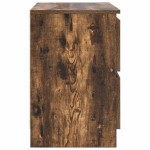 vidaXL Dulap TV Stejar afumat 60x35x54 cm Lemn prelucrat