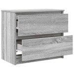 vidaXL Dulap TV Gri Sonoma 60x35x54 cm lemn prelucrat
