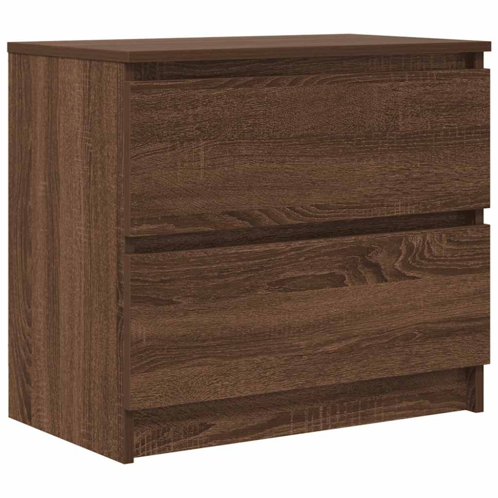 vidaXL Dulap TV Stejar maro 60x35x54 cm Lemn prelucrat