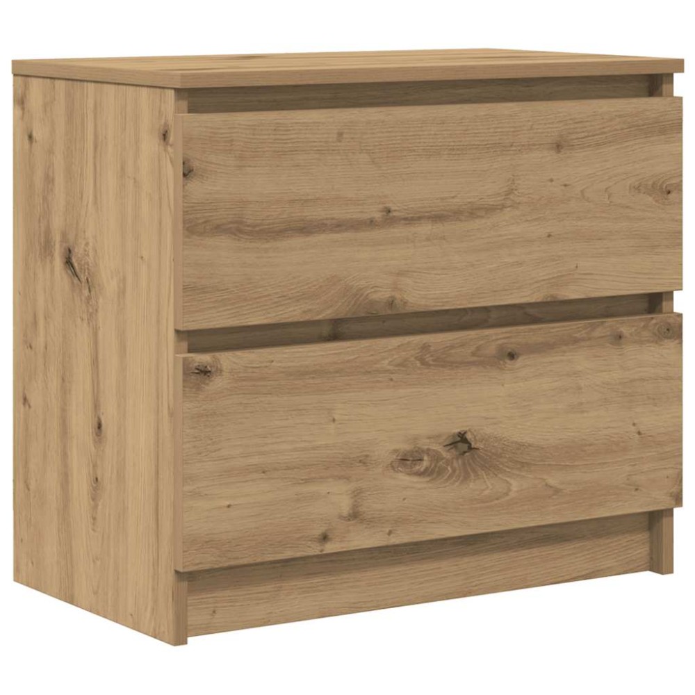 vidaXL Dulap TV Artisan Stejar 60x35x54 cm Lemn prelucrat