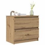 vidaXL Dulap TV Artisan Stejar 60x35x54 cm Lemn prelucrat