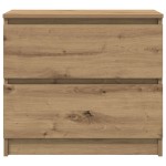 vidaXL Dulap TV Artisan Stejar 60x35x54 cm Lemn prelucrat