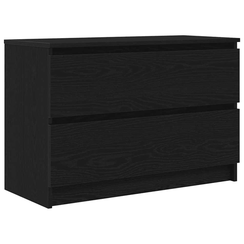 vidaXL Dulap TV negru 80x35x54 cm lemn prelucrat