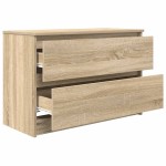 vidaXL Dulap TV Stejar Sonoma 80x35x54 cm Lemn prelucrat
