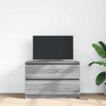 vidaXL Dulap TV Gri Sonoma 80x35x54 cm lemn prelucrat