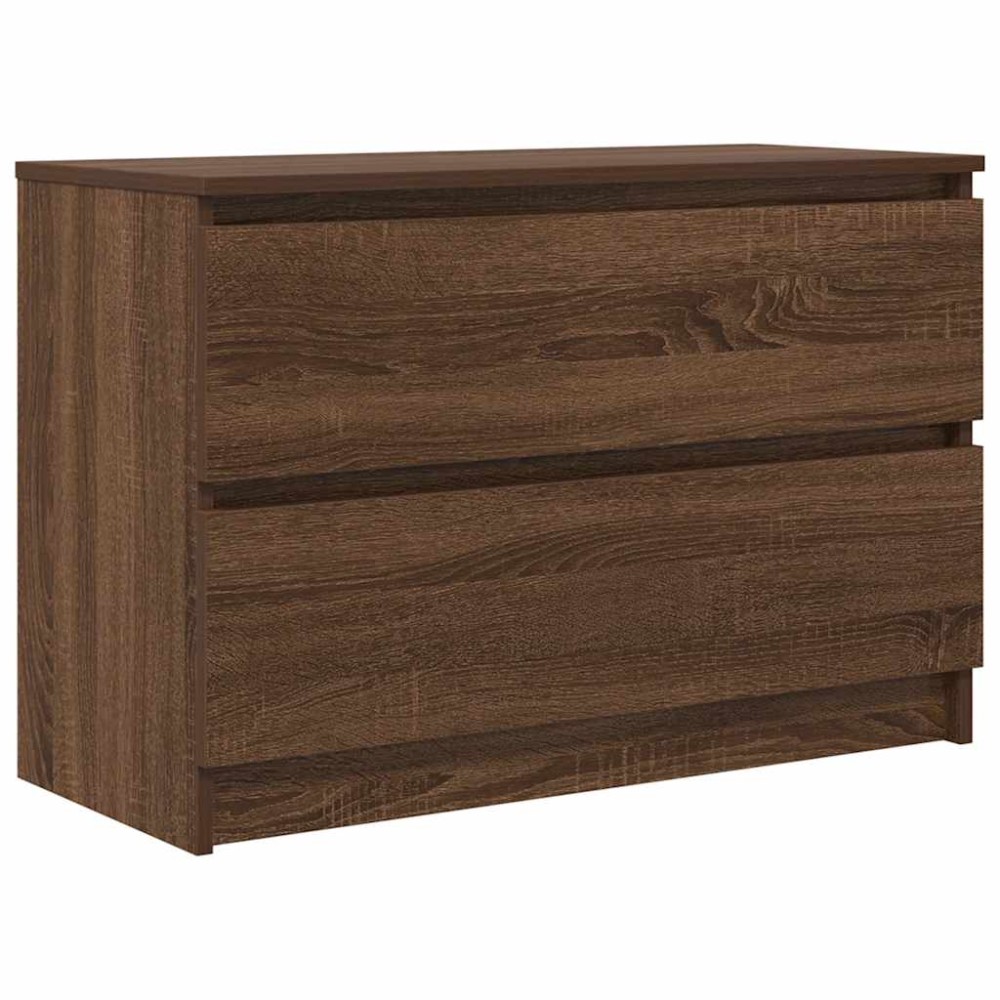 vidaXL Dulap TV Stejar maro 80x35x54 cm Lemn prelucrat
