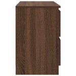 vidaXL Dulap TV Stejar maro 80x35x54 cm Lemn prelucrat
