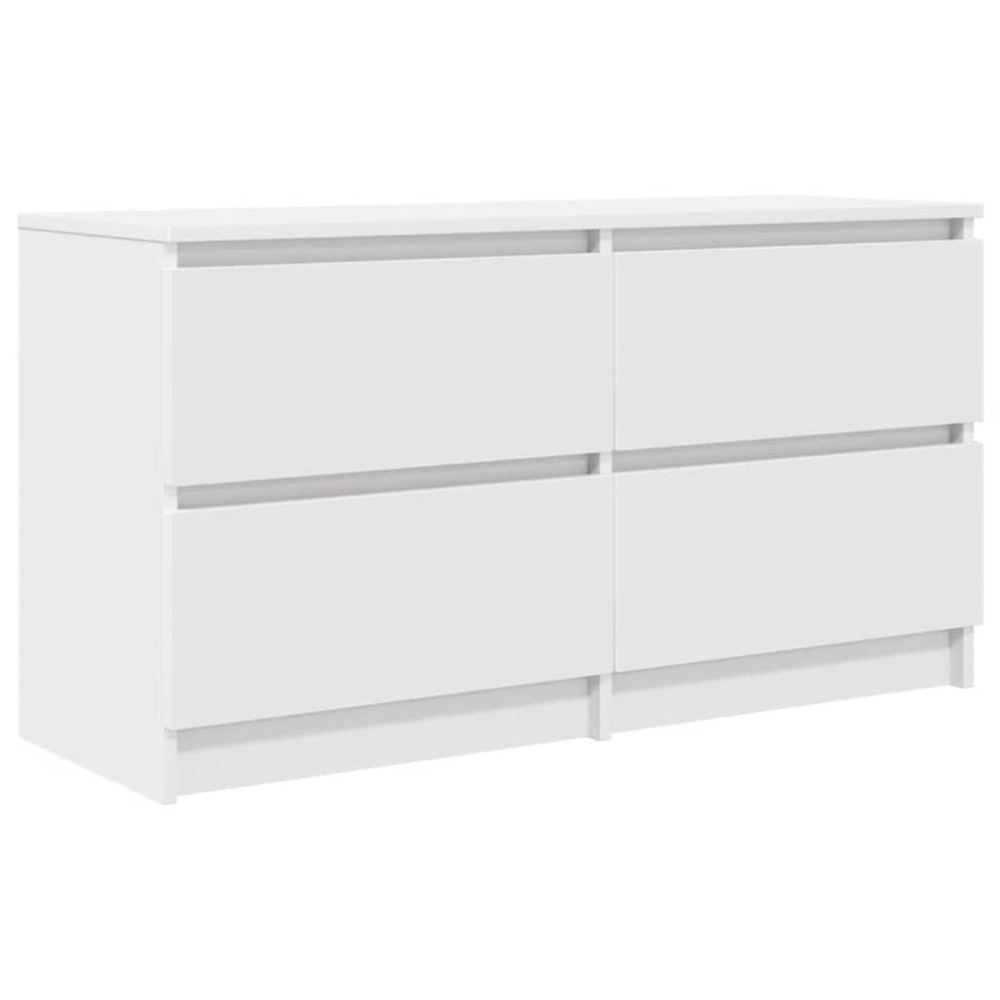 vidaXL Dulap TV alb 100x35x54 cm lemn prelucrat