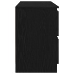 vidaXL Dulap TV, negru, 100x35x54 cm, lemn prelucrat