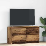 vidaXL Comodă TV, lemn vechi, 100x35x54 cm, lemn prelucrat vidaXL Comodă TV, lemn vechi, 100x35x54 cm, lemn prelucrat
