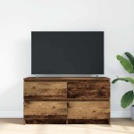vidaXL Comodă TV, lemn vechi, 100x35x54 cm, lemn prelucrat vidaXL Comodă TV, lemn vechi, 100x35x54 cm, lemn prelucrat