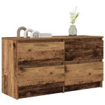 vidaXL Comodă TV, lemn vechi, 100x35x54 cm, lemn prelucrat vidaXL Comodă TV, lemn vechi, 100x35x54 cm, lemn prelucrat