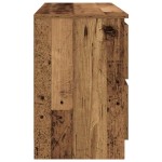 vidaXL Comodă TV, lemn vechi, 100x35x54 cm, lemn prelucrat vidaXL Comodă TV, lemn vechi, 100x35x54 cm, lemn prelucrat