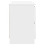vidaXL Dulap TV alb 100x35x54 cm lemn prelucrat
