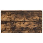 vidaXL Comodă TV, stejar fumuriu, 100x35x54 cm, lemn compozit vidaXL Comodă TV, stejar fumuriu, 100x35x54 cm, lemn compozit