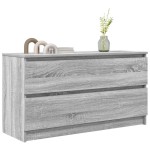 vidaXL Comodă TV, gri sonoma, 100x35x54 cm, lemn compozit vidaXL Comodă TV, gri sonoma, 100x35x54 cm, lemn compozit