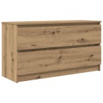 vidaXL Comodă TV, stejar artizanal, 100x35x54 cm, lemn prelucrat vidaXL Comodă TV, stejar artizanal, 100x35x54 cm, lemn prelucrat