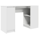 vidaXL Birou alb 120x42x76 cm lemn prelucrat vidaXL Birou alb 120x42x76 cm lemn prelucrat