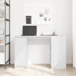 vidaXL Birou alb 120x42x76 cm lemn prelucrat vidaXL Birou alb 120x42x76 cm lemn prelucrat