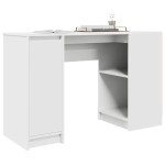 vidaXL Birou alb 120x42x76 cm lemn prelucrat vidaXL Birou alb 120x42x76 cm lemn prelucrat