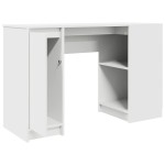vidaXL Birou alb 120x42x76 cm lemn prelucrat vidaXL Birou alb 120x42x76 cm lemn prelucrat