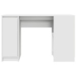 vidaXL Birou alb 120x42x76 cm lemn prelucrat vidaXL Birou alb 120x42x76 cm lemn prelucrat