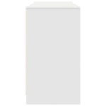 vidaXL Birou alb 120x42x76 cm lemn prelucrat vidaXL Birou alb 120x42x76 cm lemn prelucrat