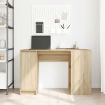 vidaXL Birou Stejar Sonoma 120x42x76 cm Lemn prelucrat vidaXL Birou Stejar Sonoma 120x42x76 cm Lemn prelucrat
