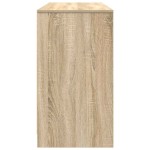 vidaXL Birou Stejar Sonoma 120x42x76 cm Lemn prelucrat vidaXL Birou Stejar Sonoma 120x42x76 cm Lemn prelucrat