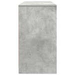 vidaXL Birou Beton Gri 120x42x76 cm Lemn prelucrat vidaXL Birou Beton Gri 120x42x76 cm Lemn prelucrat