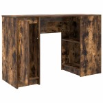 vidaXL Birou Stejar afumat 120x42x76 cm Lemn prelucrat