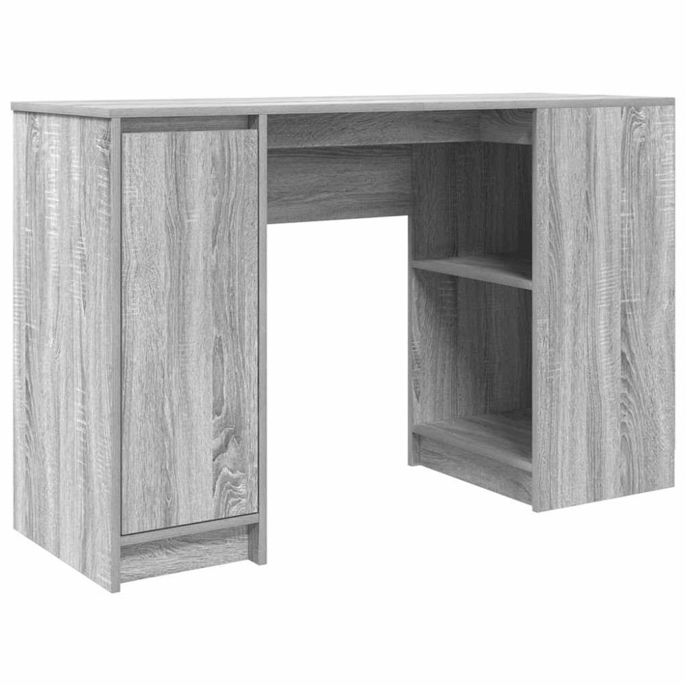 vidaXL Birou Gri Sonoma 120x42x76 cm lemn prelucrat