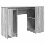 vidaXL Birou Gri Sonoma 120x42x76 cm lemn prelucrat