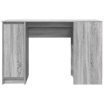 vidaXL Birou Gri Sonoma 120x42x76 cm lemn prelucrat