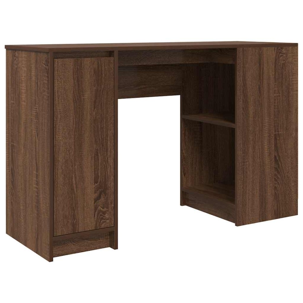 vidaXL Birou Stejar maro 120x42x76 cm Lemn prelucrat