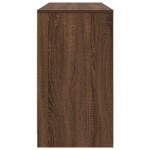 vidaXL Birou Stejar maro 120x42x76 cm Lemn prelucrat