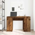 vidaXL Birou din lemn vechi 120x42x76 cm din lemn prelucrat