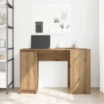 vidaXL Birou Artisan Stejar 120x42x76 cm Lemn prelucrat
