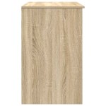 vidaXL Birou Stejar Sonoma 86x49x76 cm Lemn prelucrat