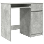 vidaXL Birou Beton Gri 86x49x76 cm Lemn prelucrat vidaXL Birou Beton Gri 86x49x76 cm Lemn prelucrat