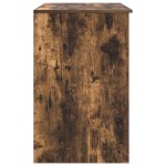 vidaXL Birou Stejar afumat 86x49x76 cm Lemn prelucrat