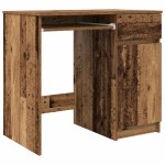 vidaXL Birou lemn vechi 86x49x76 cm lemn prelucrat vidaXL Birou lemn vechi 86x49x76 cm lemn prelucrat